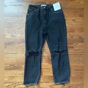 Abercrombie Ankle Straight Jeans NWT
